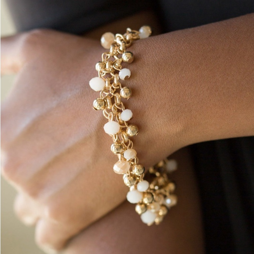 Just For The FUND Of It! - Gold Bracelet - Picture 1 of 2